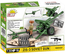 Load image into Gallery viewer, Historical Collection World War II 130pcs ZiS-3 Soviet Gun