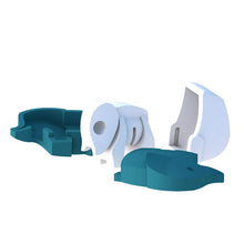 Load image into Gallery viewer, Baby Elephant and Crib