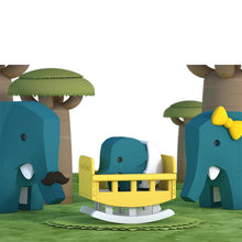 Load image into Gallery viewer, Baby Elephant and Crib