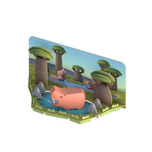 Load image into Gallery viewer, Hippo and Watering Hole Scene