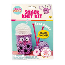 Load image into Gallery viewer, Snack Knit Kit Boba Buddy