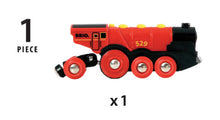 Load image into Gallery viewer, BRIO MIGHTY RED ACTION LOCOMOTIVE