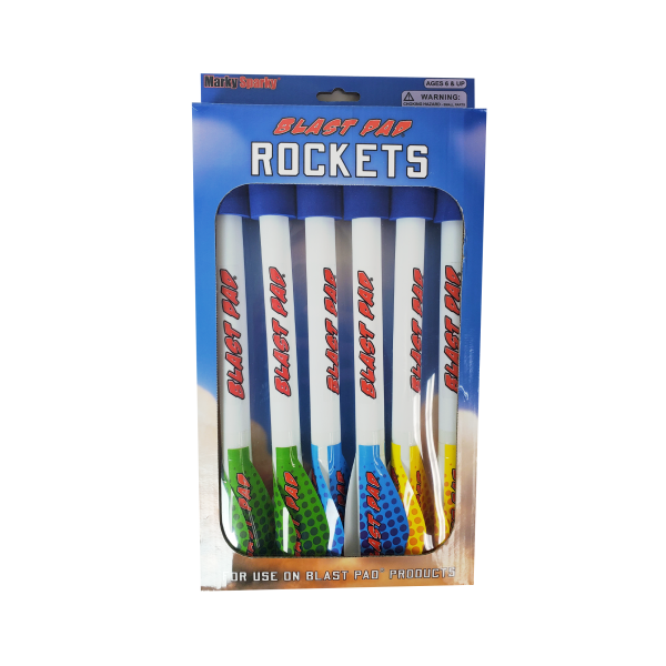 Blast Pad Rockets 6 pack