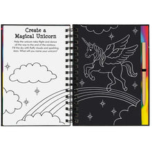 Load image into Gallery viewer, Scratch and Sketch Sparkle Art Activity Book