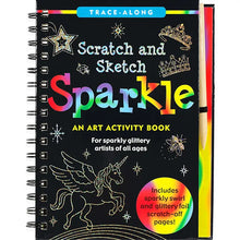 Load image into Gallery viewer, Scratch and Sketch Sparkle Art Activity Book