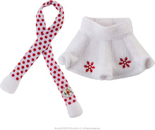 Load image into Gallery viewer, Claus Couture Snowflake Skirt & Scarf