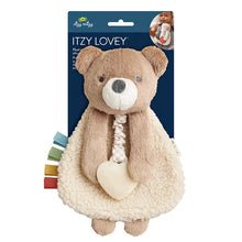 Load image into Gallery viewer, Itzy Friends Itzy Lovey Plush with Silicone Teether