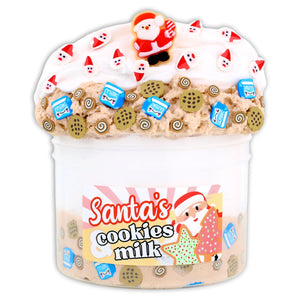 Santa's Cookies & Milk Slime