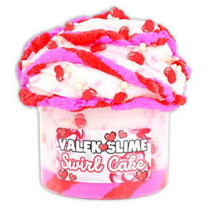 Valen-Slime Swirl Cake