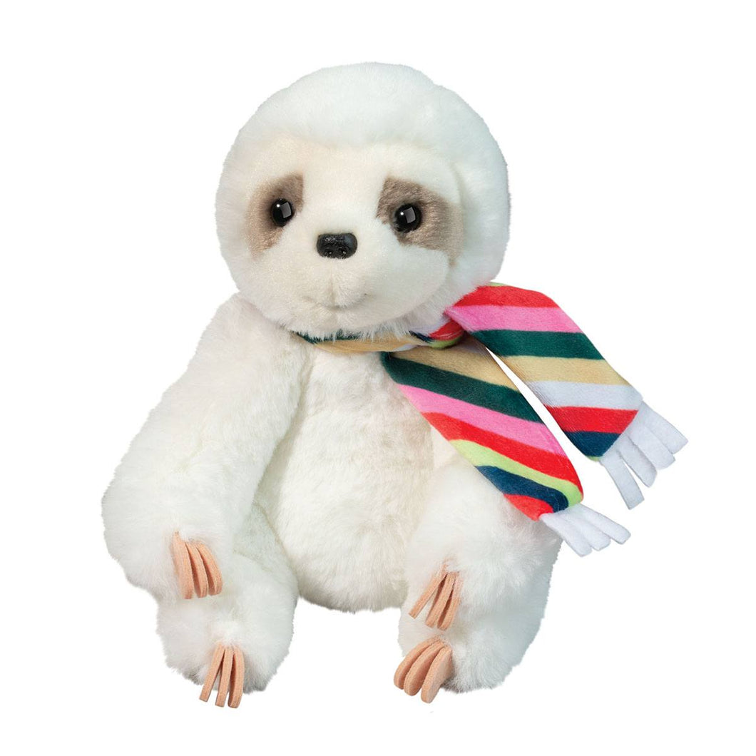 Tobie Sloth w/striped scarf