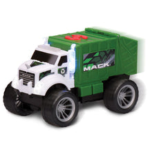 Load image into Gallery viewer, Mack Truck with Lights &amp; Sounds Garbage Truck