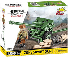 Load image into Gallery viewer, Historical Collection World War II 130pcs ZiS-3 Soviet Gun