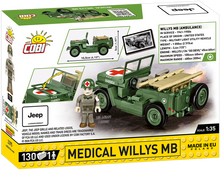 Load image into Gallery viewer, 130pcs HC WWII Medical Willys MB