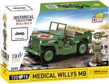 Load image into Gallery viewer, 130pcs HC WWII Medical Willys MB