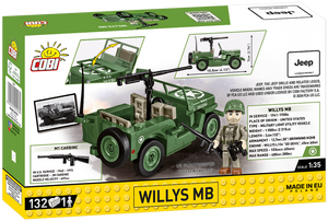 132 pcs HC WWII Willys MB