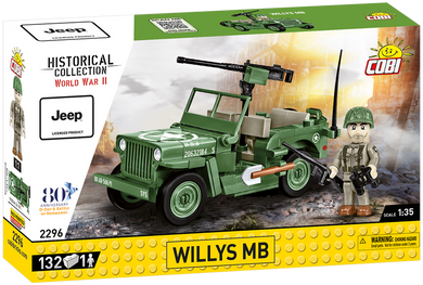132 pcs HC WWII Willys MB