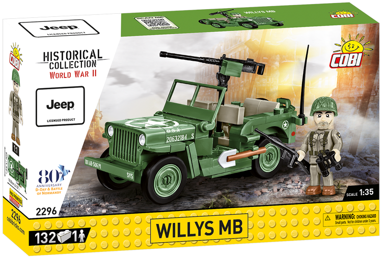 132 pcs HC WWII Willys MB