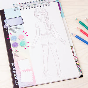 Fashion Design Sketchbook: Pastel Pop!