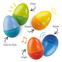 Load image into Gallery viewer, Fun with Sounds Wooden Eggs