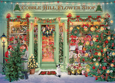 Christmas Flower Shop 1,000 pc Puzzle