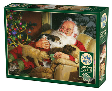 Santa's Quiet Time 1,000 pc Puzzle