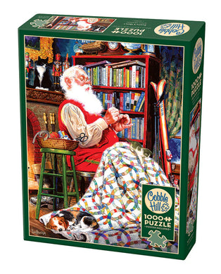 Santa's Quilt Puzzle 1,000 pc