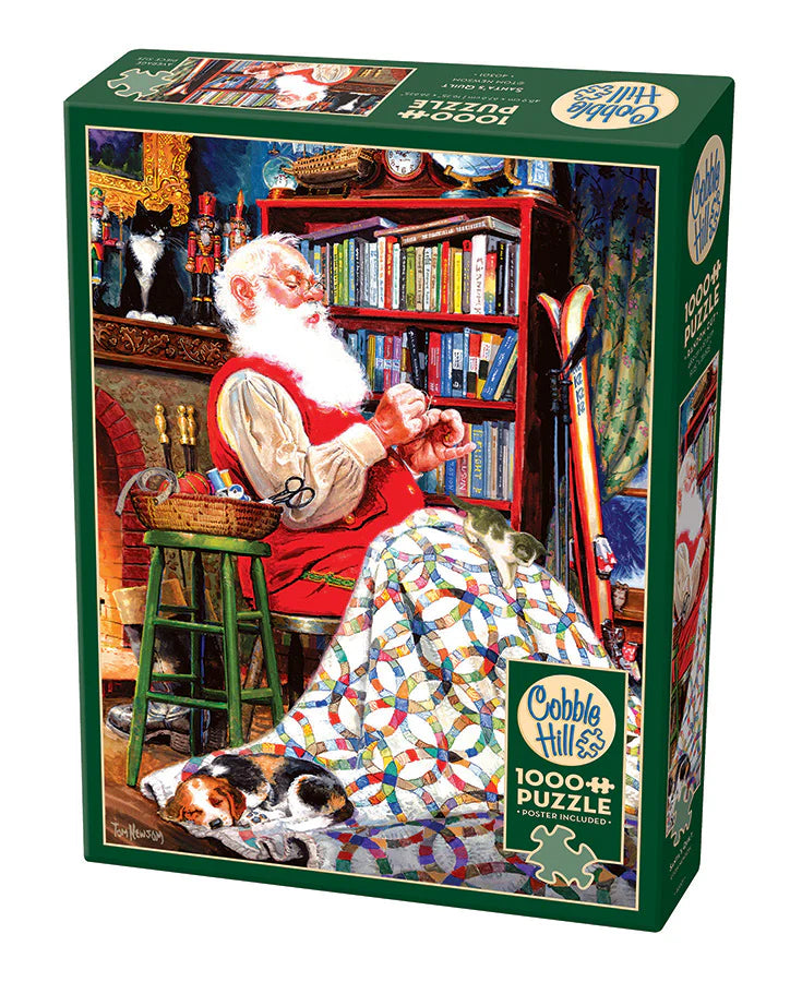 Santa's Quilt Puzzle 1,000 pc