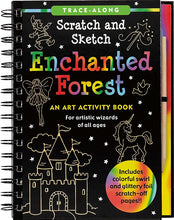 Load image into Gallery viewer, Scratch &amp; Sketch Enchanted Forest