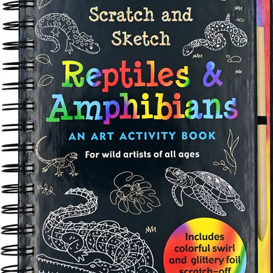 Scratch and Sketch Reptiles & Amphibians