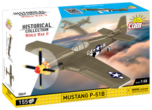 Load image into Gallery viewer, 155 pcs Historical Collection World War II Mustang P-51B