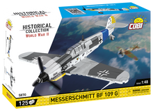 Load image into Gallery viewer, 125 pcs Historical Collection World War II Messerschmitt BF 109 G