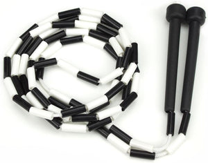 Black and White 7 Foot Jump Rope
