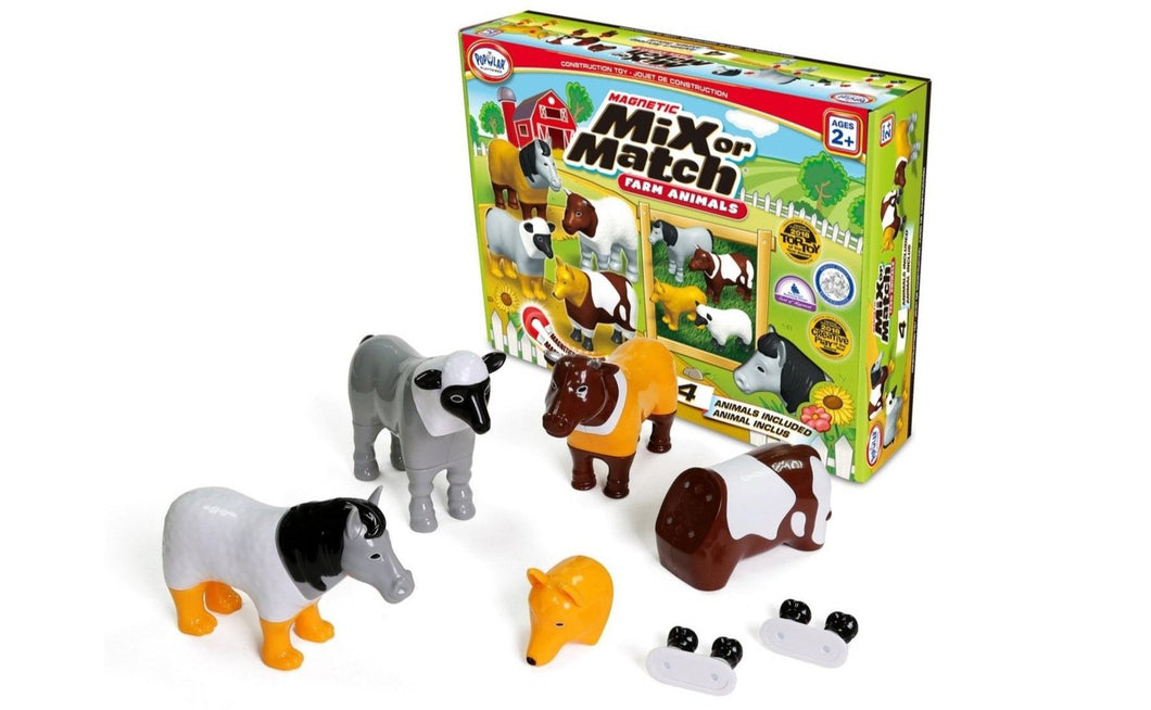 Magnetic Mix or Match Farm Animals