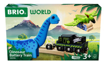 Load image into Gallery viewer, Brio Dinosaur Battery Train