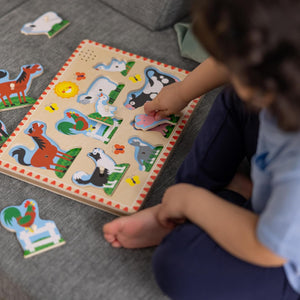 Farm Animal Sound Puzzle