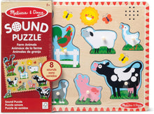 Load image into Gallery viewer, Farm Animal Sound Puzzle