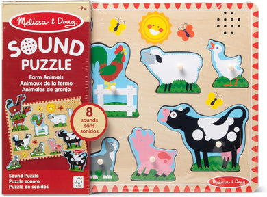 Farm Animal Sound Puzzle