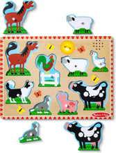 Load image into Gallery viewer, Farm Animal Sound Puzzle