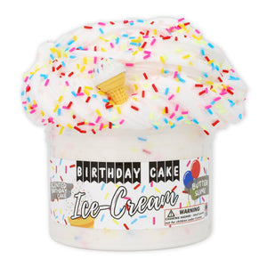 Birthday Cake Ice-cream Slime