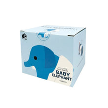 Load image into Gallery viewer, Baby Elephant and Crib