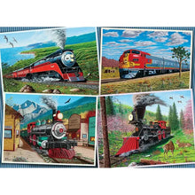 Load image into Gallery viewer, Historic Locomotives 1,000 pc Puzzle