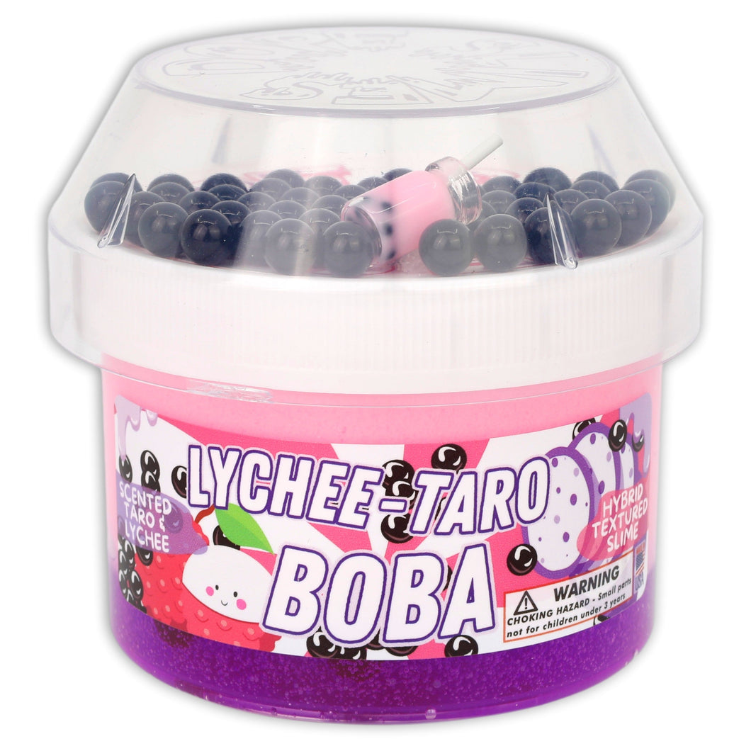 Lychee Taro Boba Slime