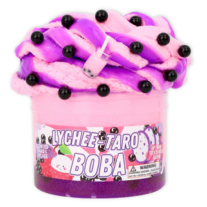 Lychee Taro Boba Slime