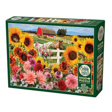 Load image into Gallery viewer, Sunflower Farm 1,000 pc Puzzle
