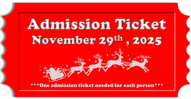 FREE Reindeer Event Ticket Saturday November 29th, 2025