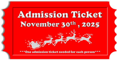 FREE Reindeer Event Ticket Sunday November 30th, 2025