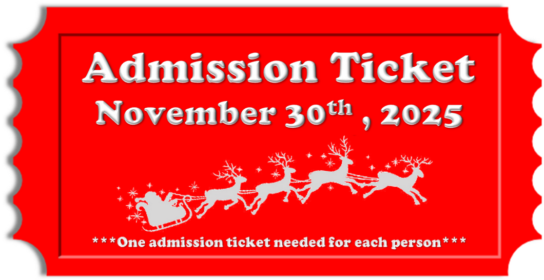 FREE Reindeer Event Ticket Sunday November 30th, 2025