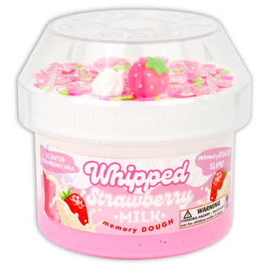 Whipped Strawberry Milk Slime