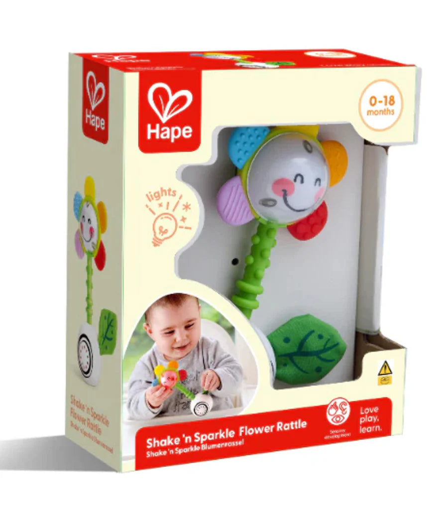 Shake n' Sparkle Flower Rattle