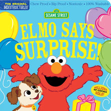 Load image into Gallery viewer, Indestructibles Elmo Says Surprise!